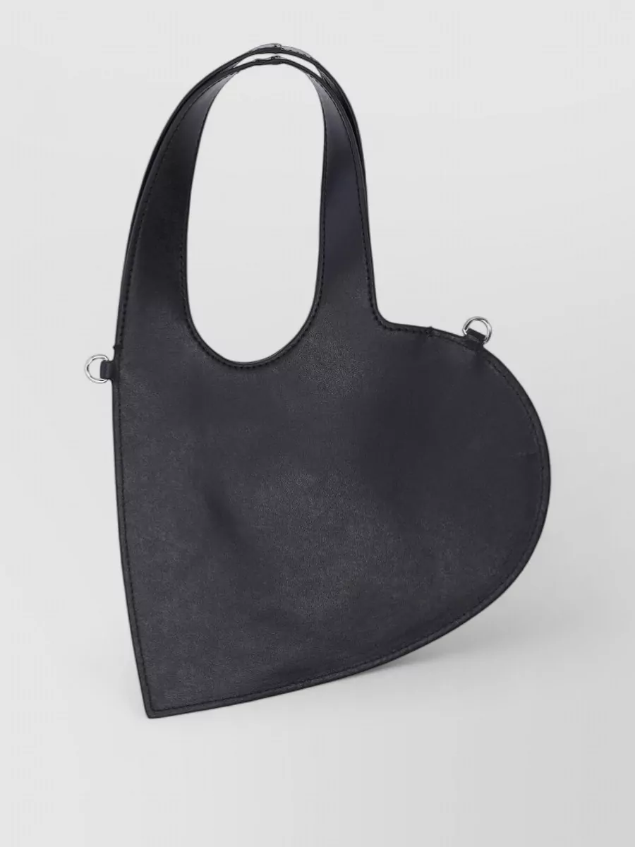 Coperni heart mini leather shoulder bag