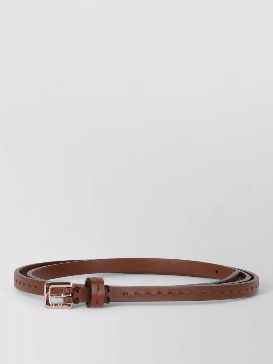 Max Mara Slim Perforated Belt Shoulder Strap Style