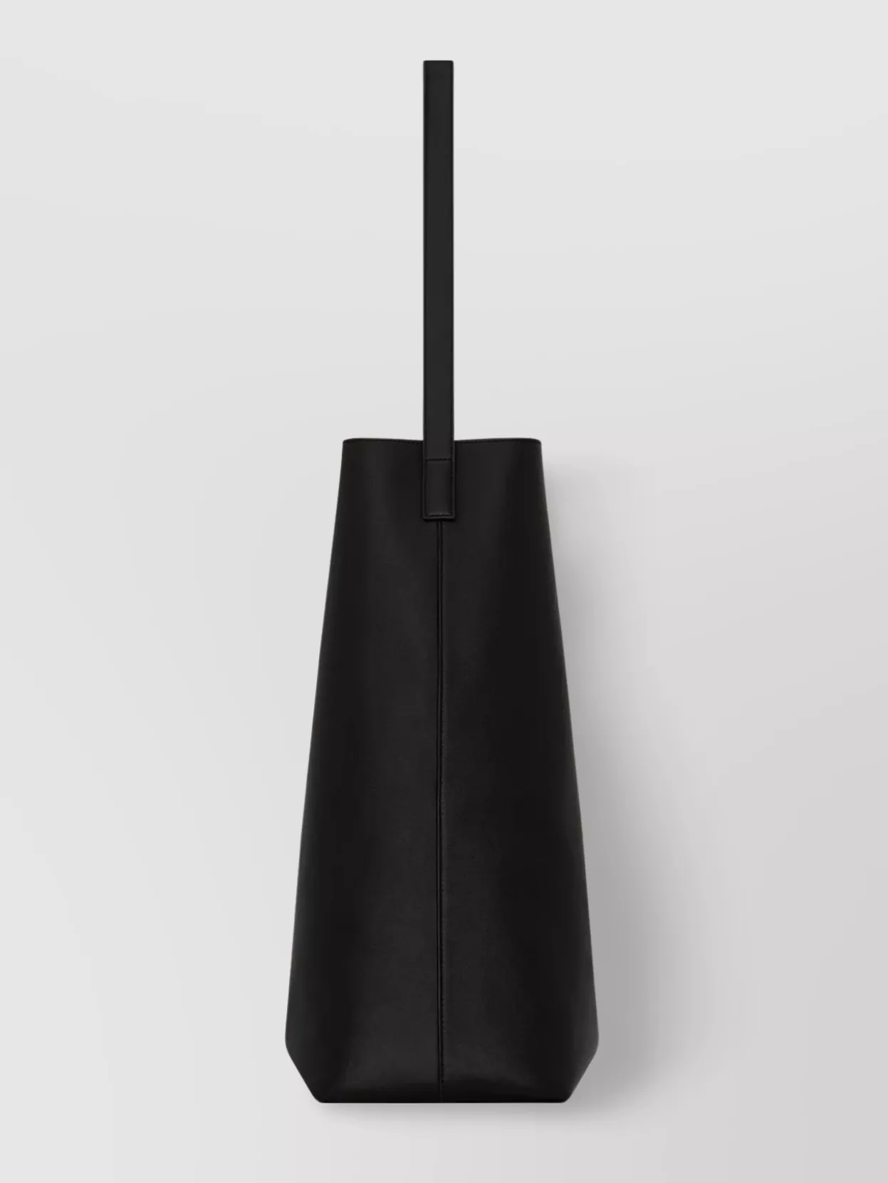 Saint Laurent Smooth Leather Single Strap Tote Bag