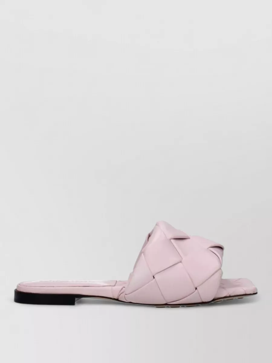 Bottega Veneta Calfskin Flat Sandals