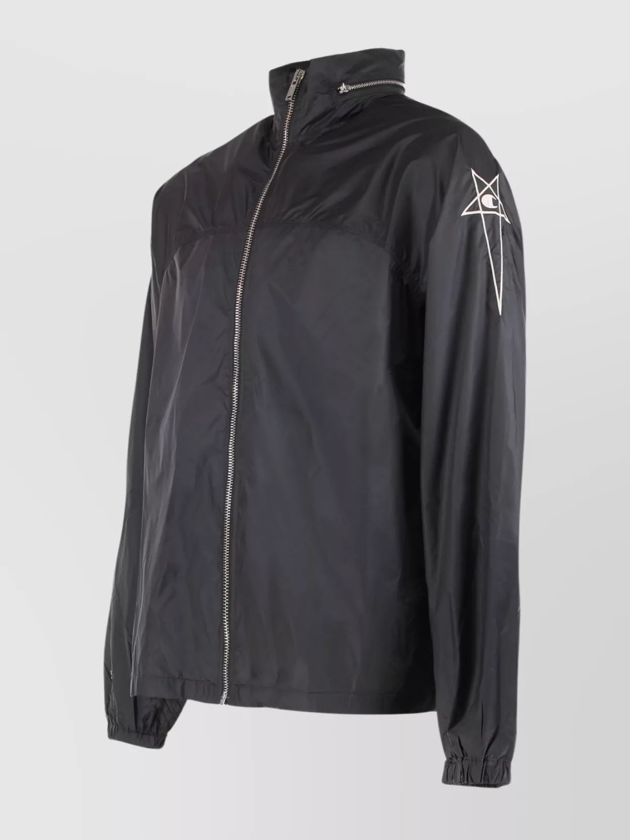 Rick Owens Champion Collaboration Windbreaker High Collar