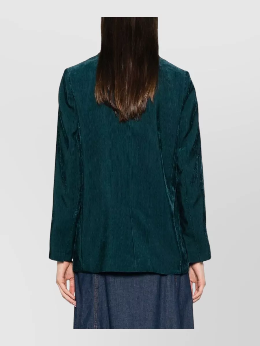 Forte Forte Velvet Single-Breasted Jacket