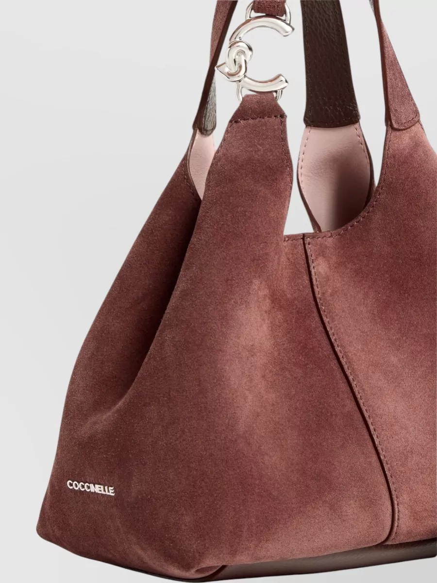 Coccinelle Suede Shoulder Bag