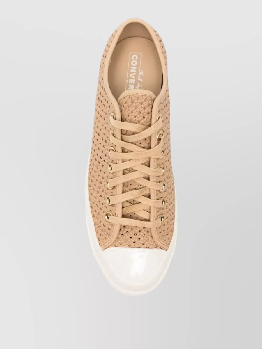 Converse Leather Lace-Up Sneakers