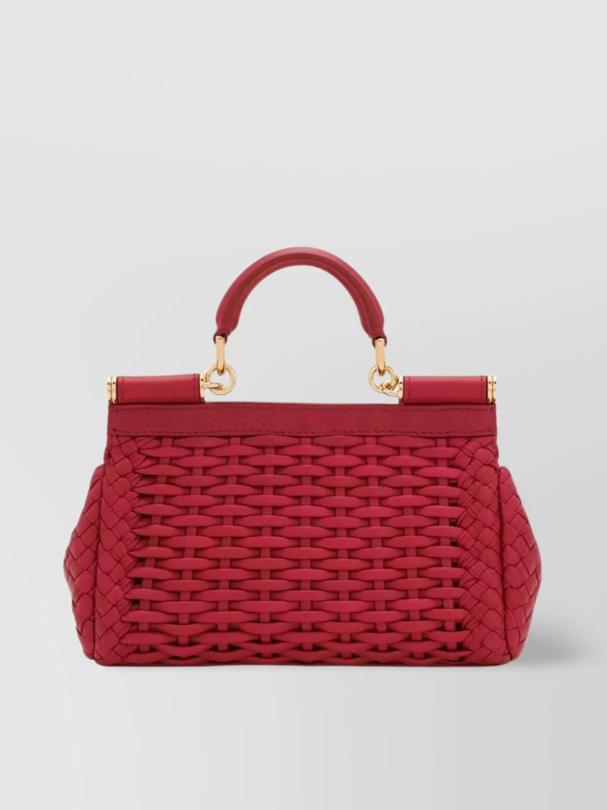 Dolce&Gabbana Small Sicily Leather Shoulder Bag