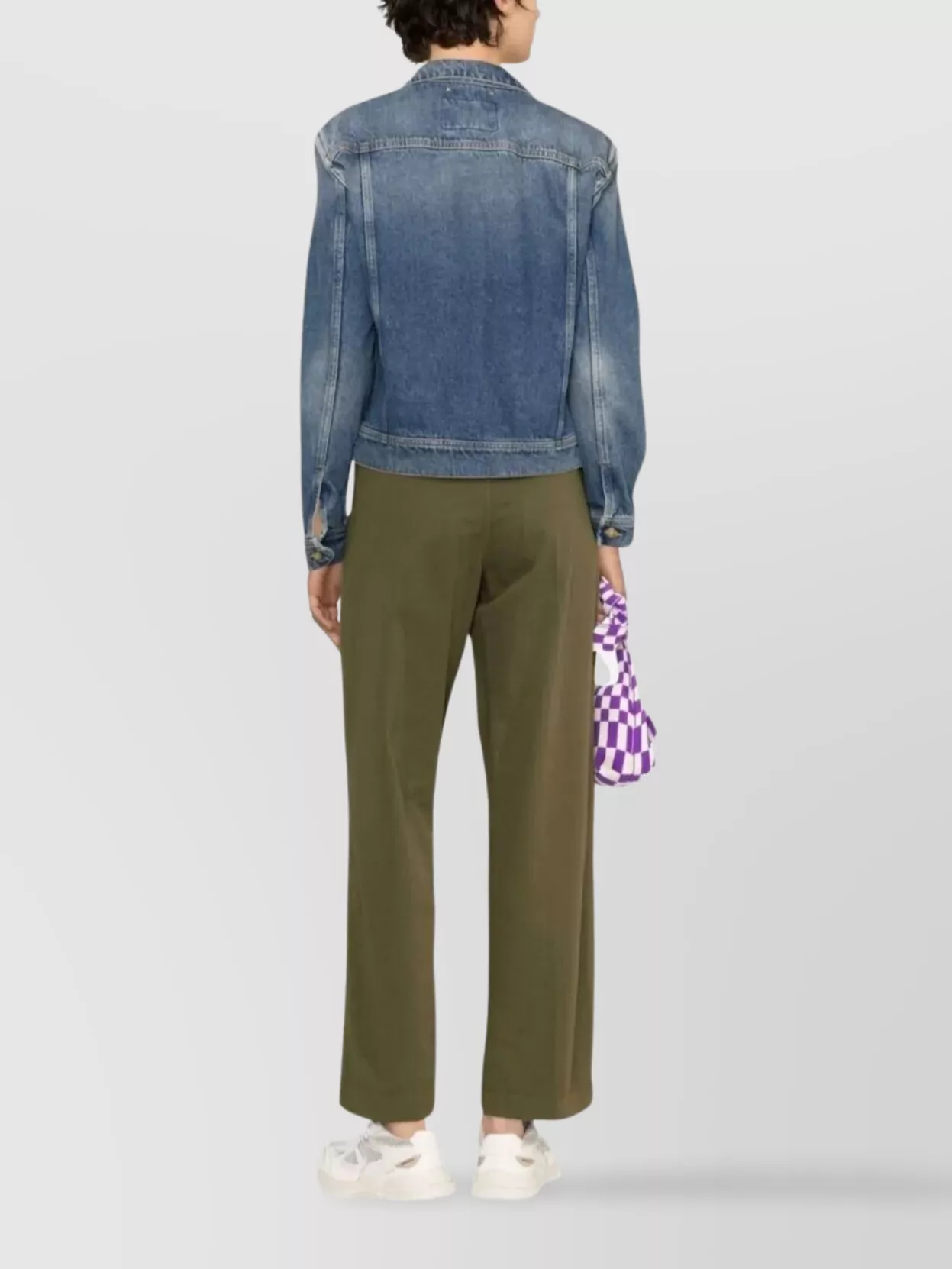 Golden Goose Regular Chest Pockets Denim Jacket In Blue