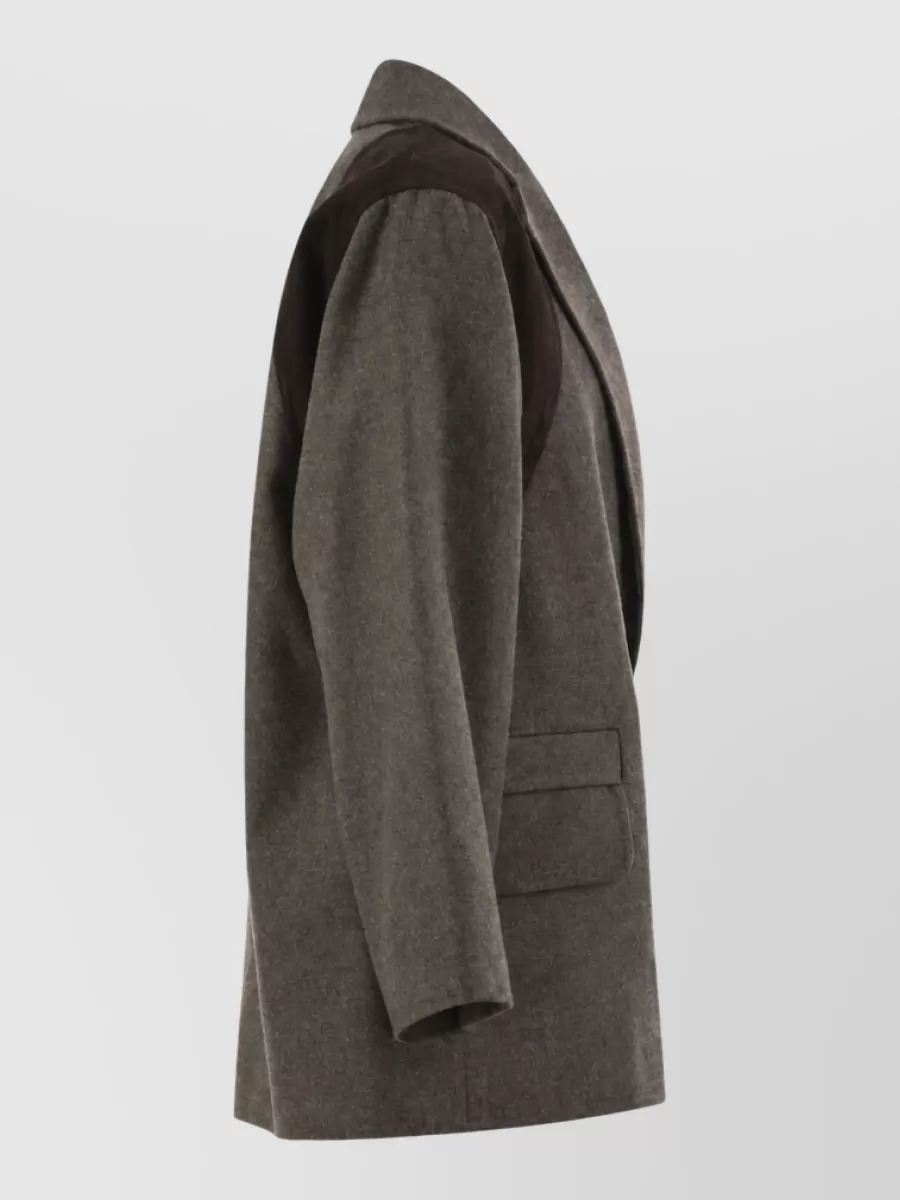Max Mara Virgin Wool Single-Breasted Blazer
