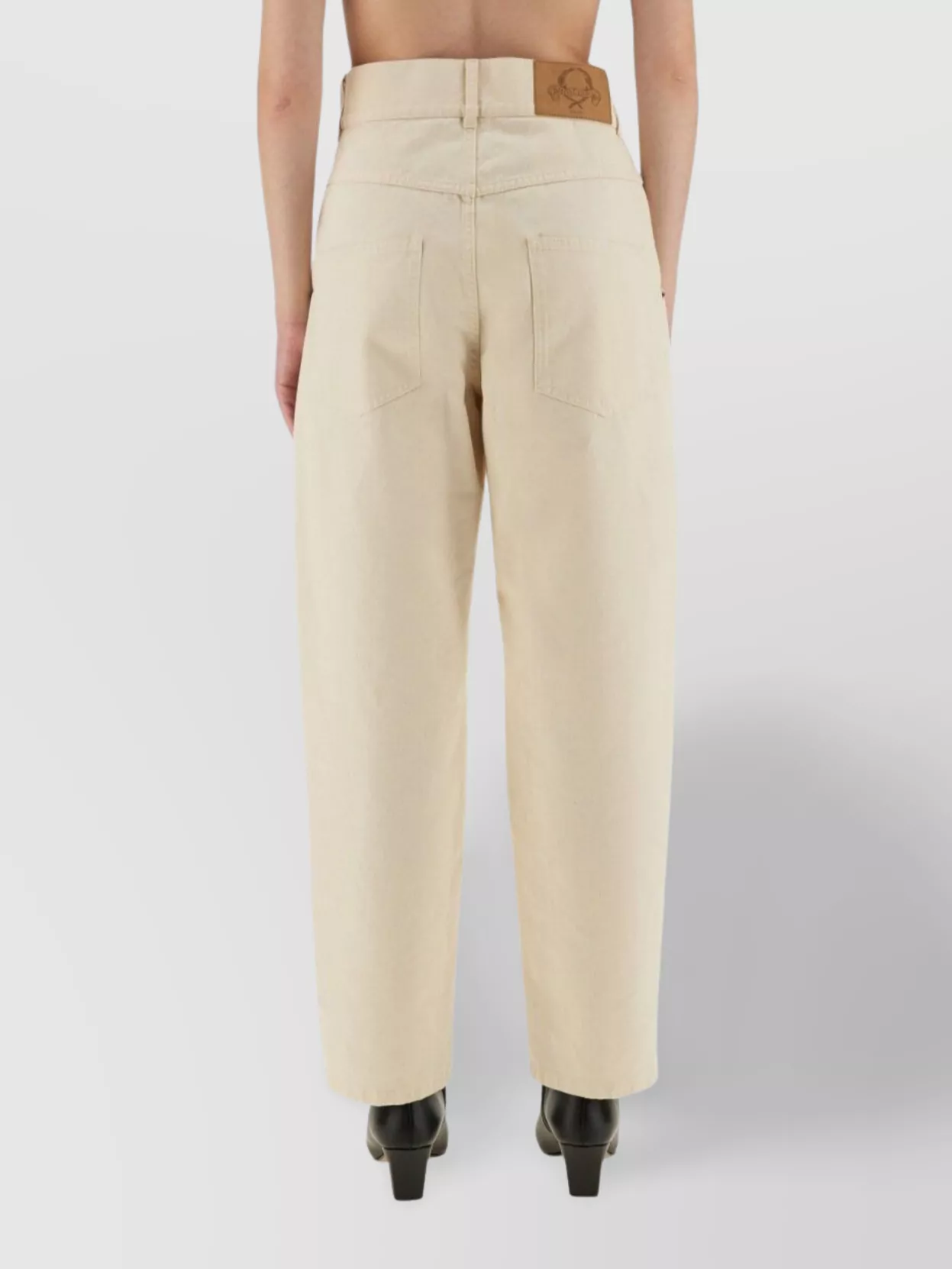 Moschino Trousers With Belt Loops And Pockets