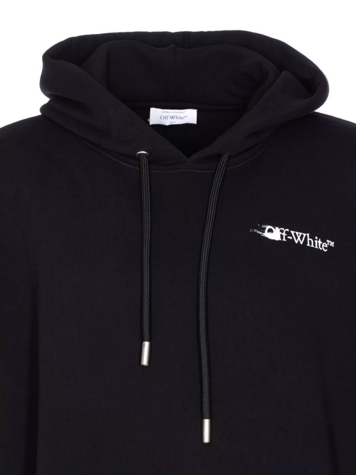 Off-White Hooded Sweater Kangaroo Pocket