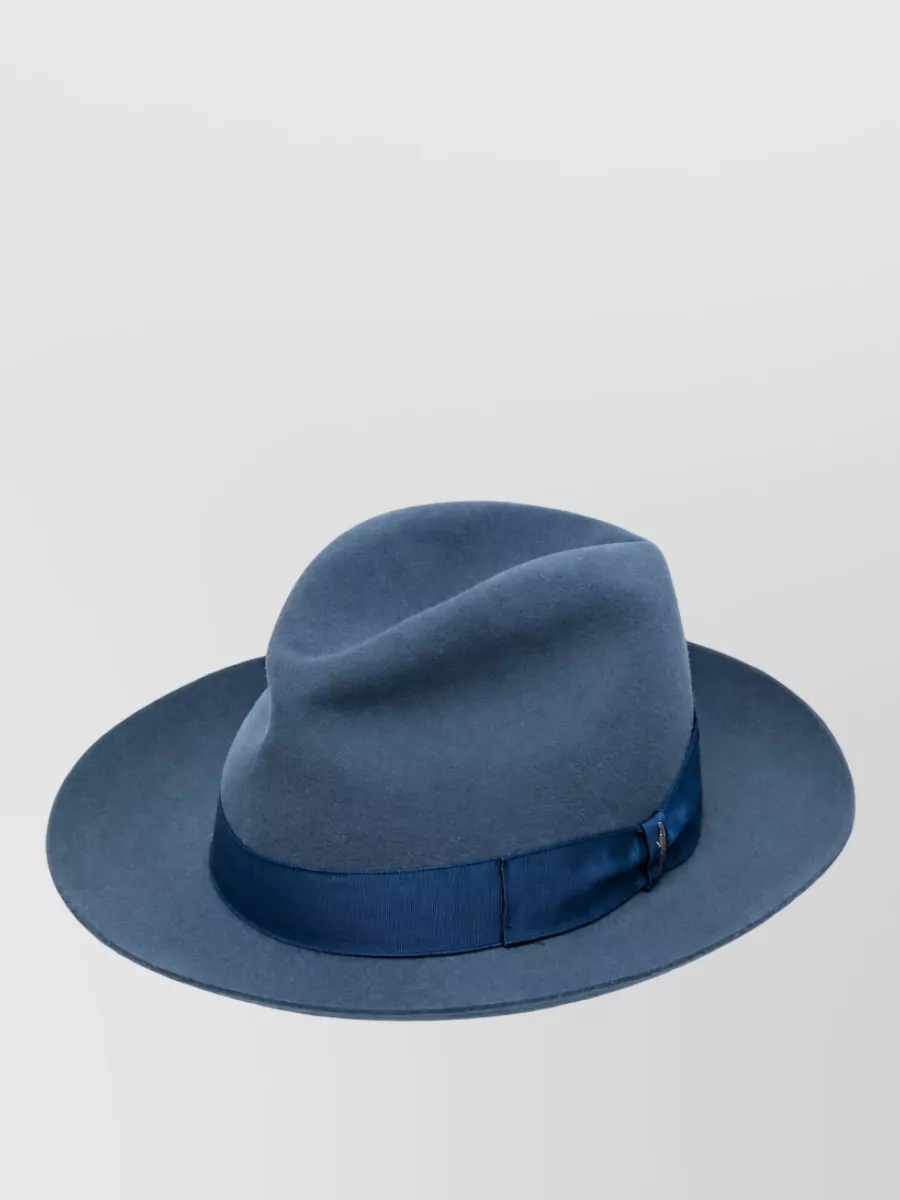 Borsalino wool fedora hat