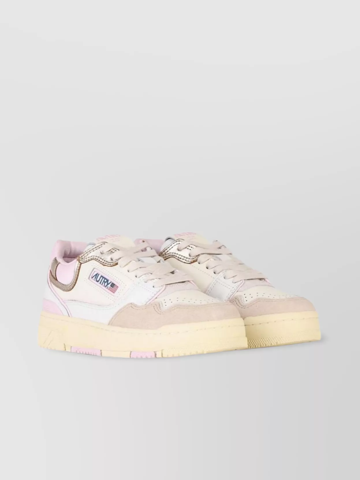 Autry 'clc' Sneakers In Multicolor Leather Blend