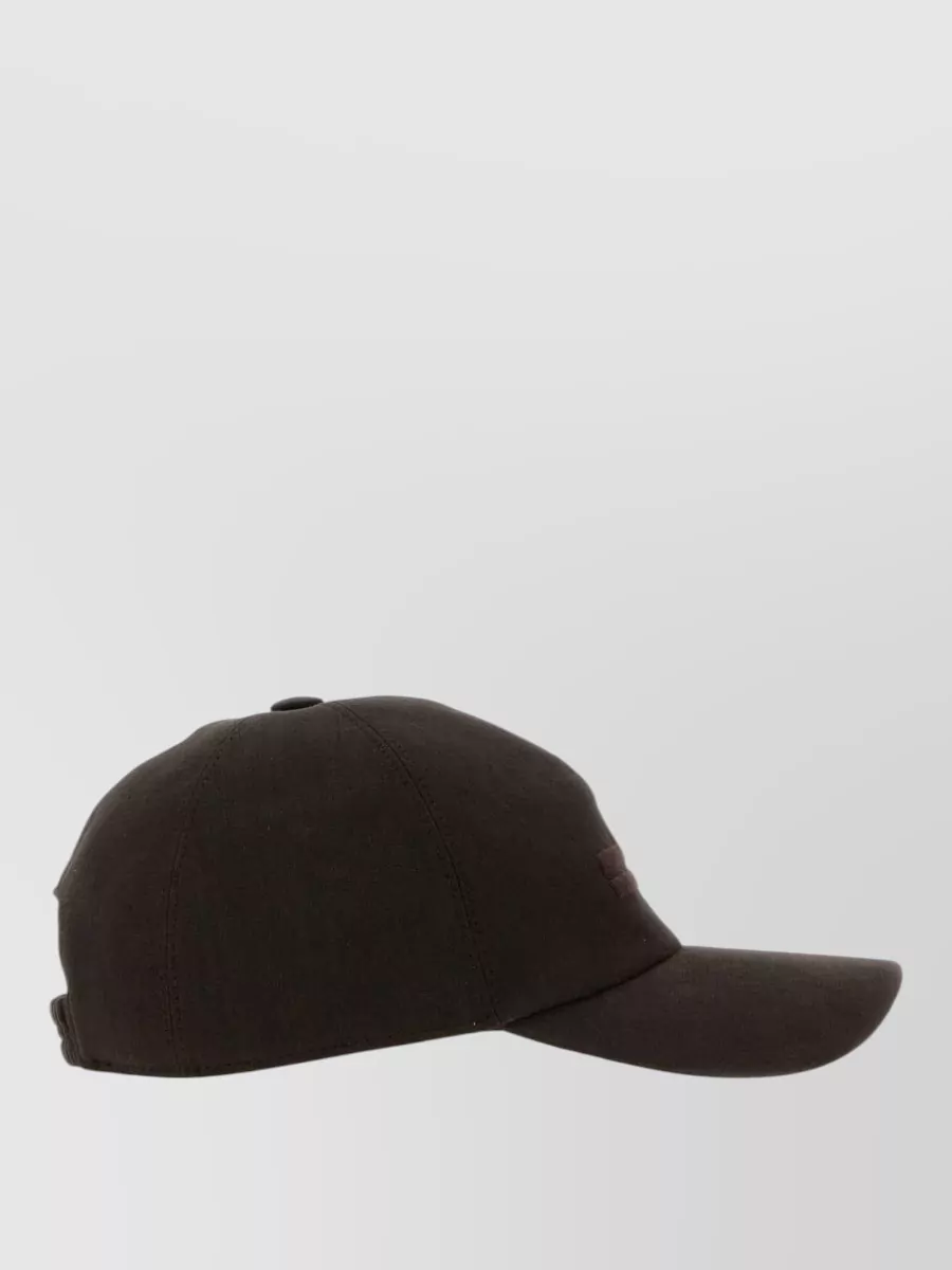 Zegna Linen Baseball Cap