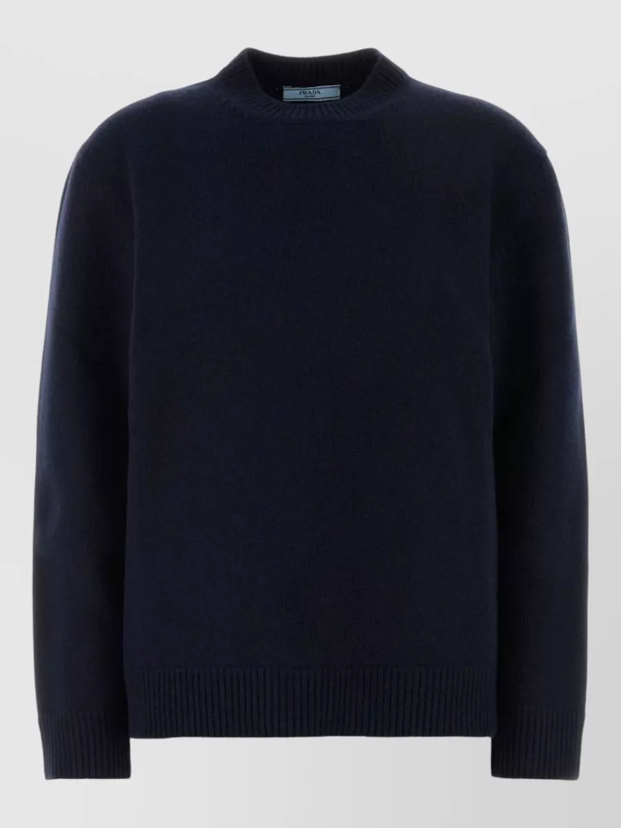 Prada virgin wool crewneck jumper
