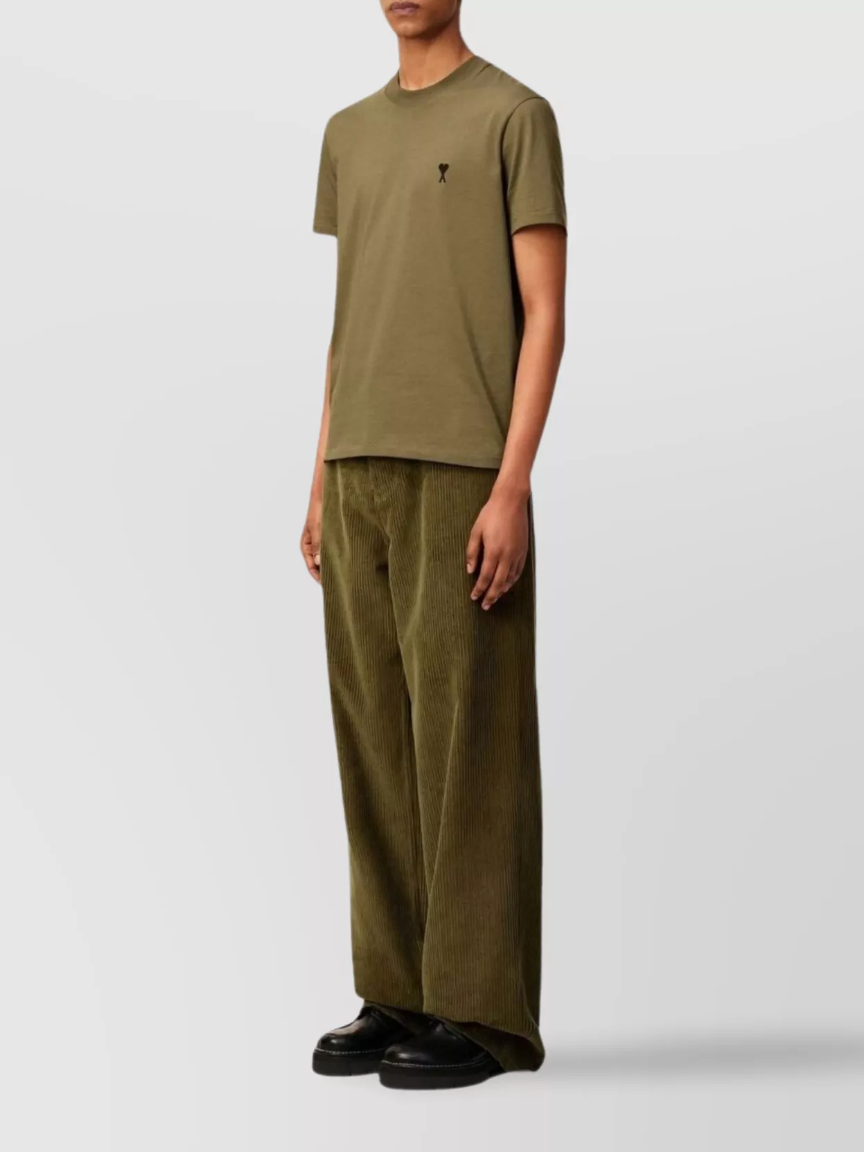 Ami Paris Trousers Corduroy Back Pockets