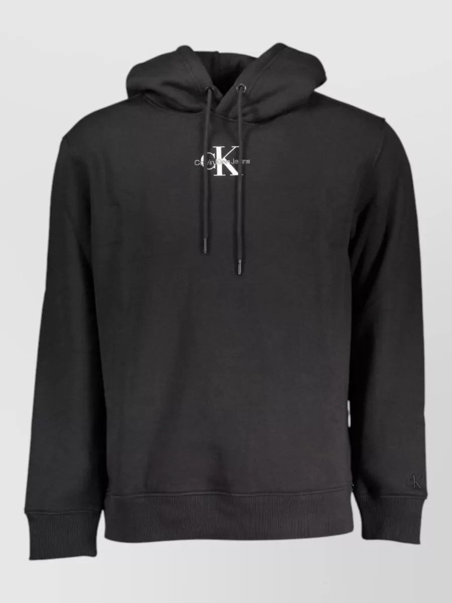 Calvin Klein Embroidered hooded sweatshirt