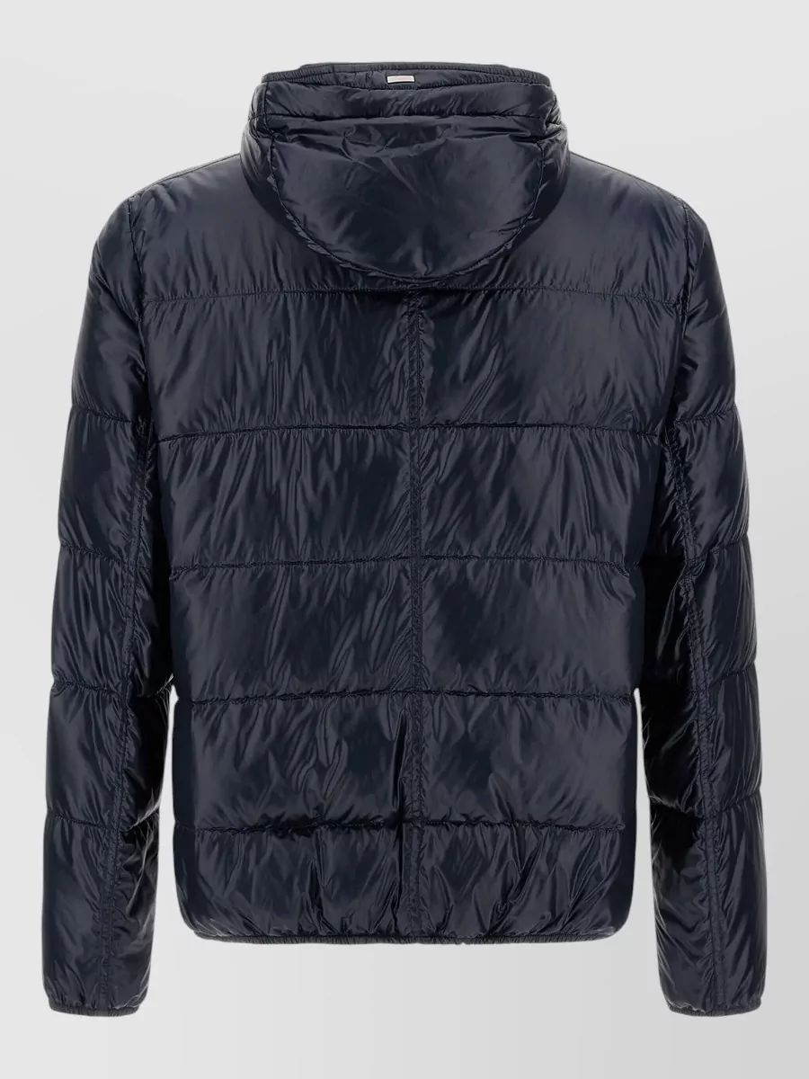 Herno Hooded Quilted Coat Long Sleeves