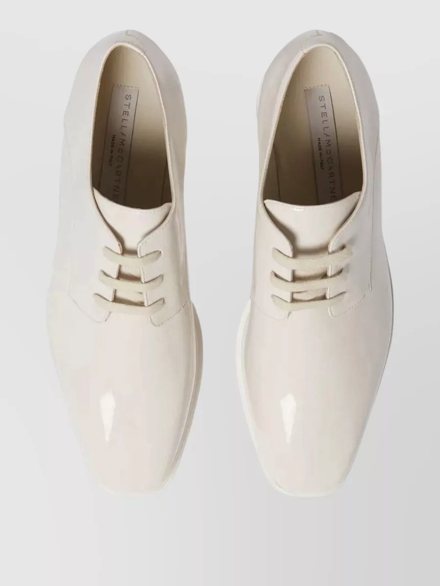 Stella Mccartney Patent Platform Derby Shoes