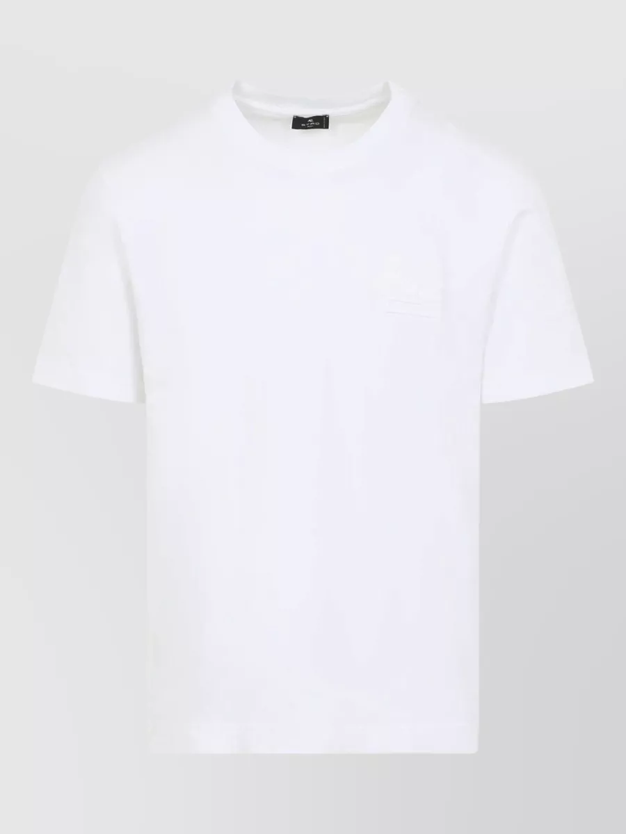 Etro cotton regular-fit short-sleeve t-shirt
