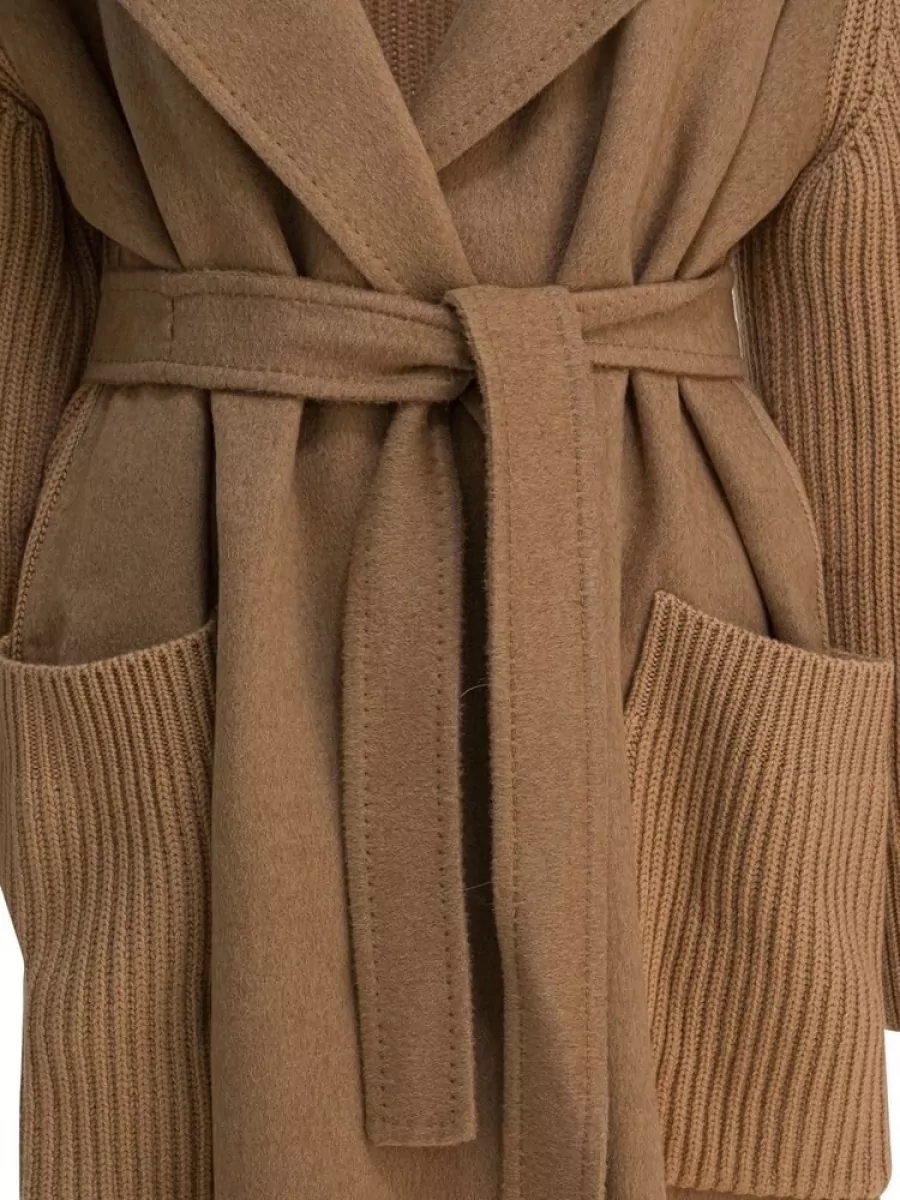 Max Mara Cashmere Wool Long Single-Breasted Coat