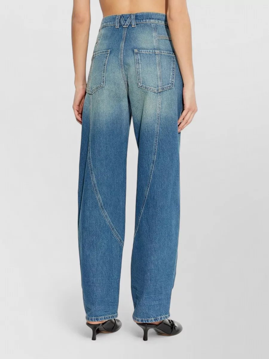Moschino Denim Wide-Leg Trousers