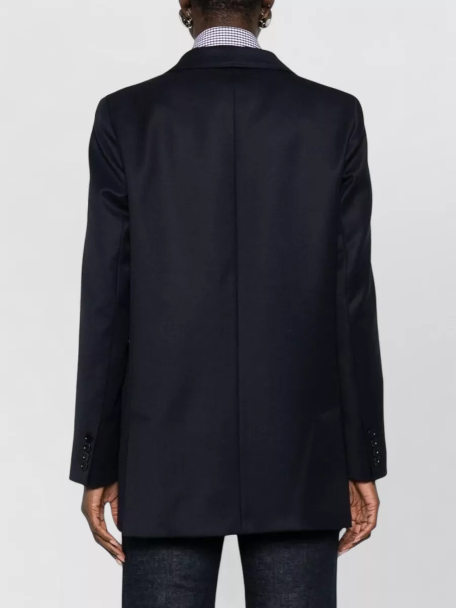 Max Mara Wool Jacket Double Breasted Notch Lapels