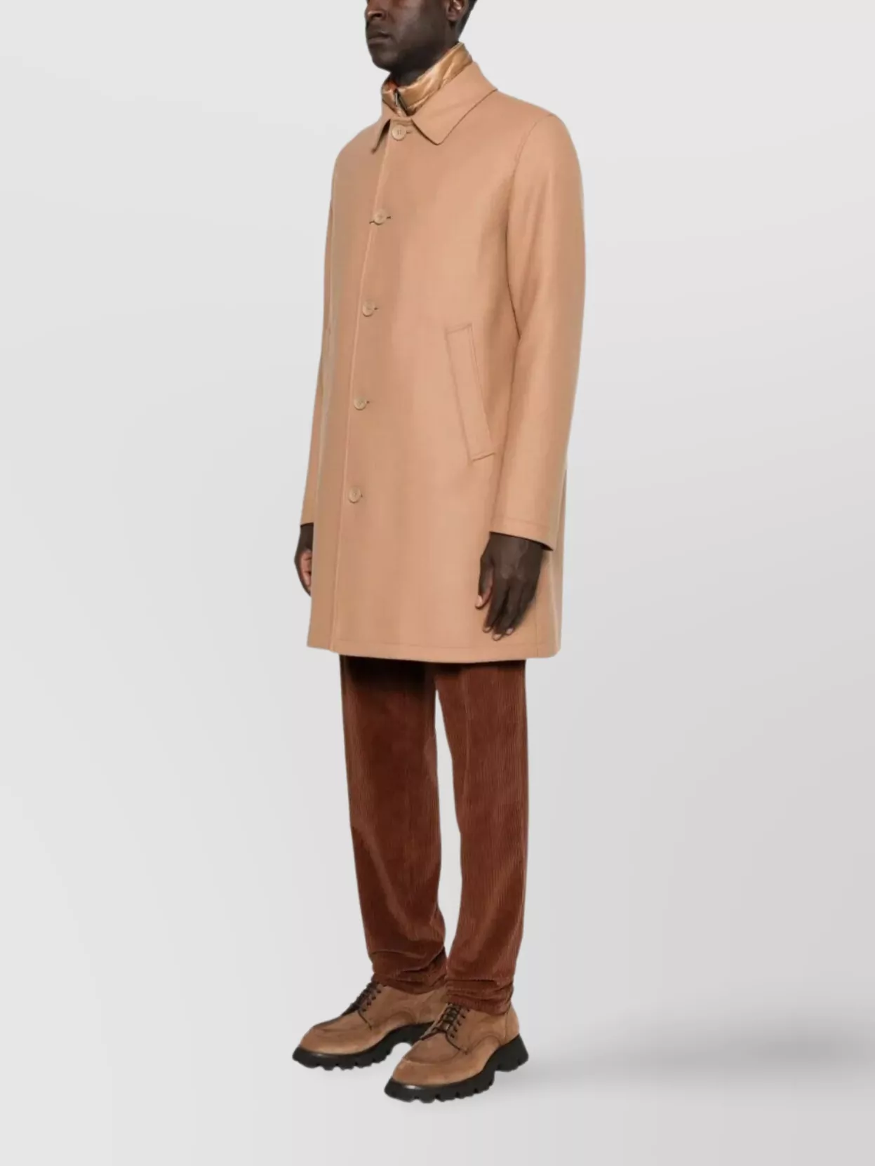 Herno Padded Coat With Collared Design And Pockets