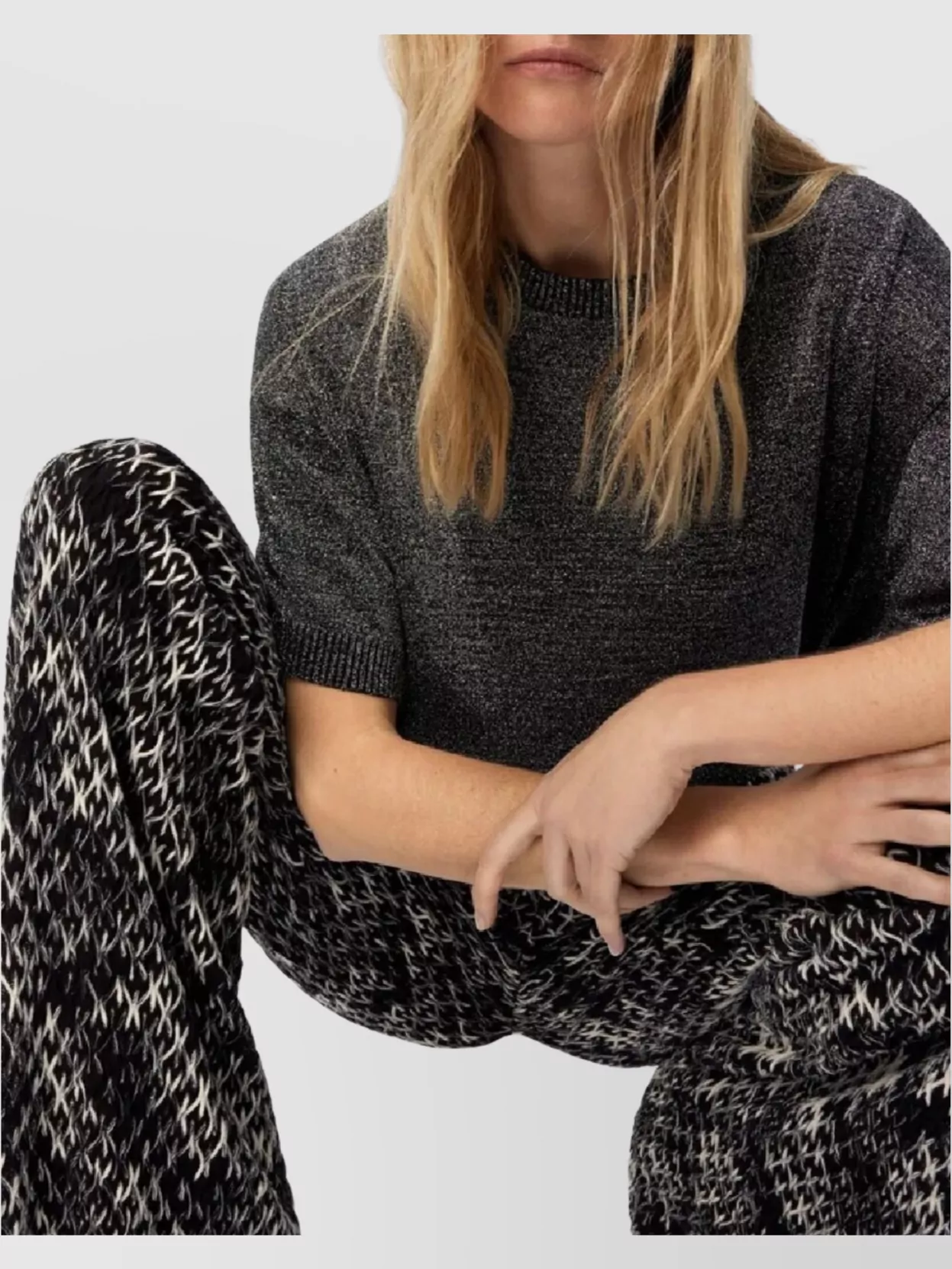 Missoni Flared Leg Trousers Elastic Waistband