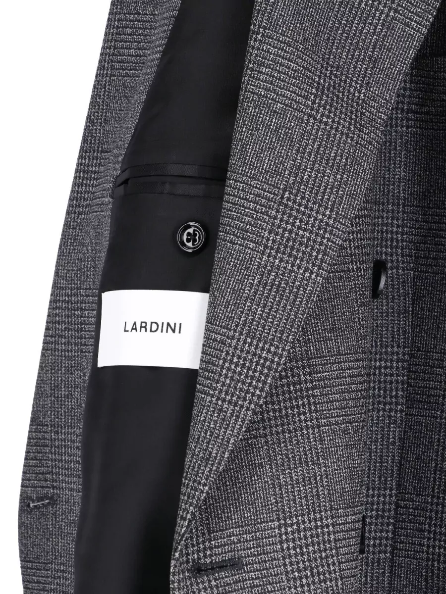 Lardini Merino Wool Double-Breasted Blazer