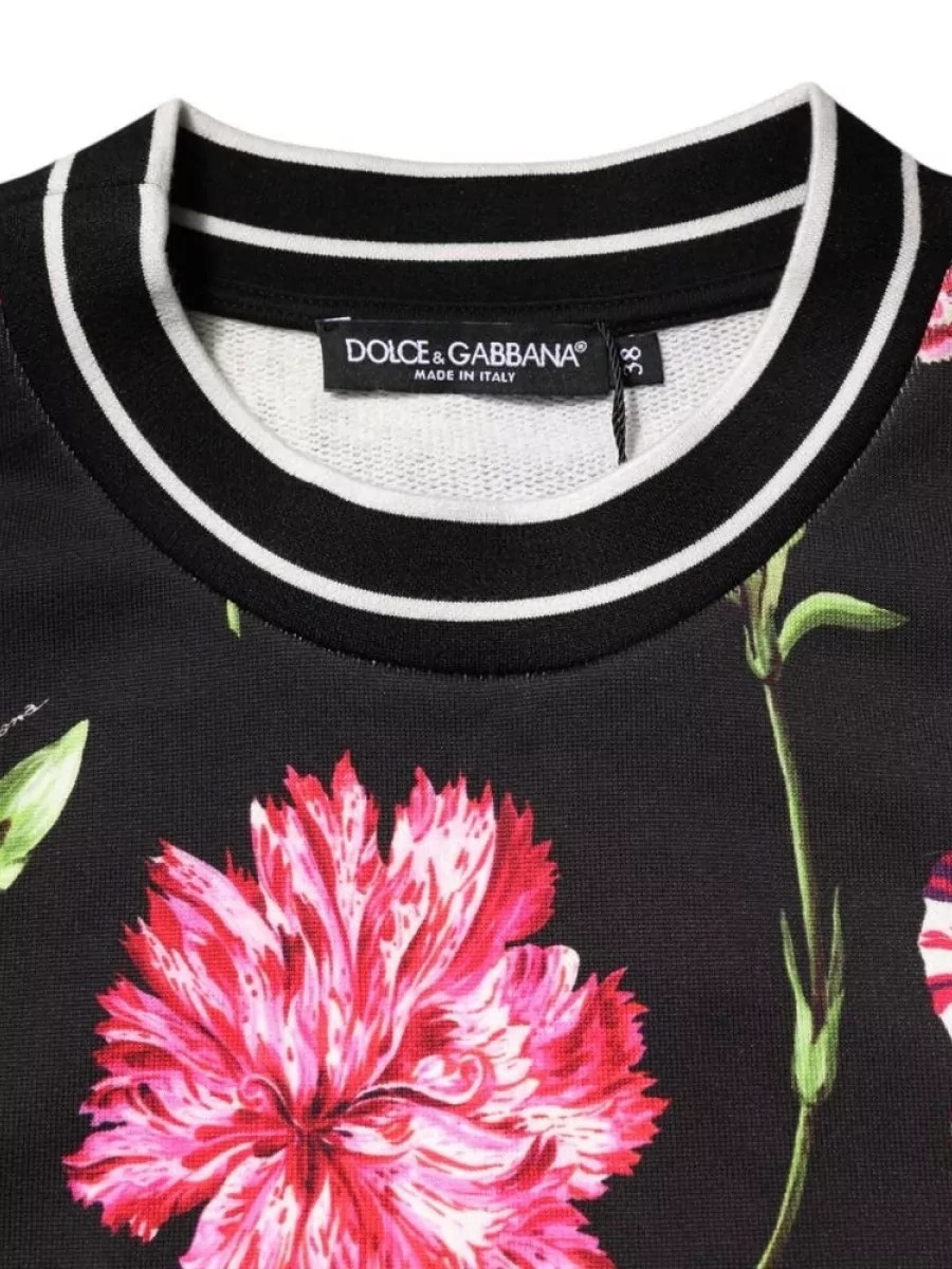 Dolce&Gabbana Leopard Print Hooded Zip Sweatshirt