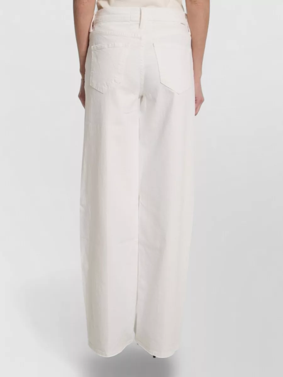 Mother Denim High-Rise Wide-Leg Jeans