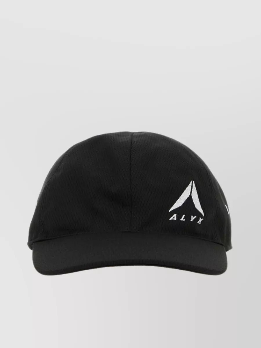 Shop Alyx Sporty Baseball Cap With Curved Visor In Black