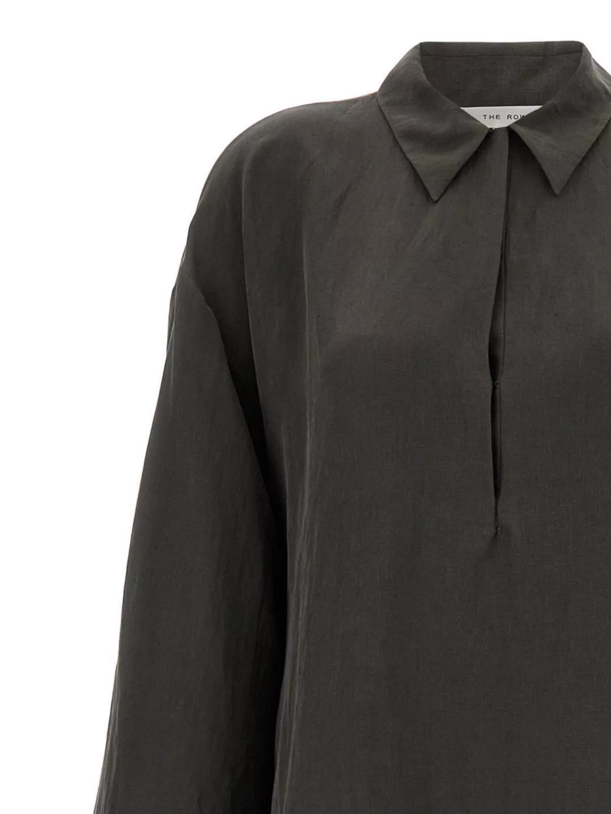 The Row Millen Collared Maxi Dress