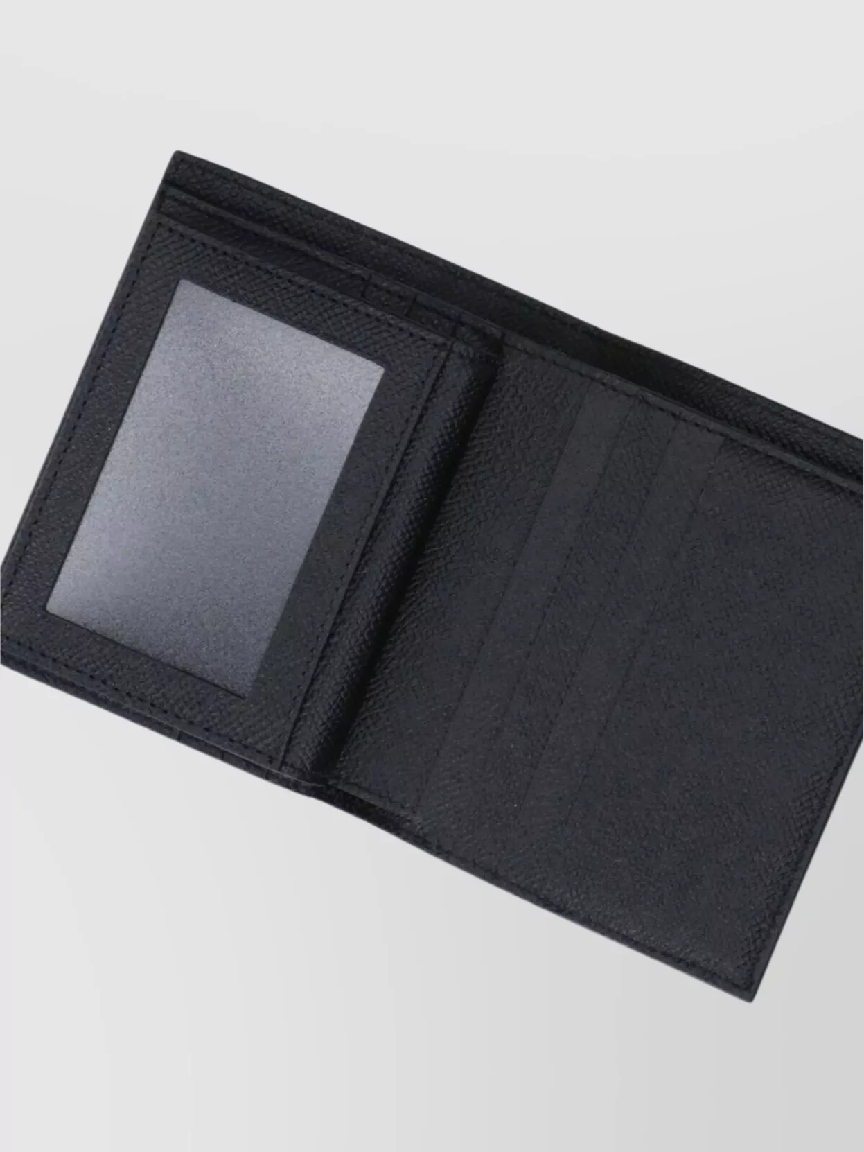 Ferragamo Compact Textured Leather Wallets