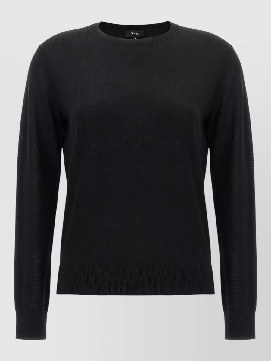 Theory wool regular-fit jumper