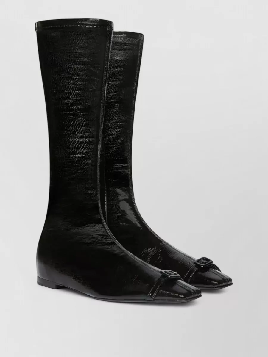 Courrèges Vinyl ankle boots