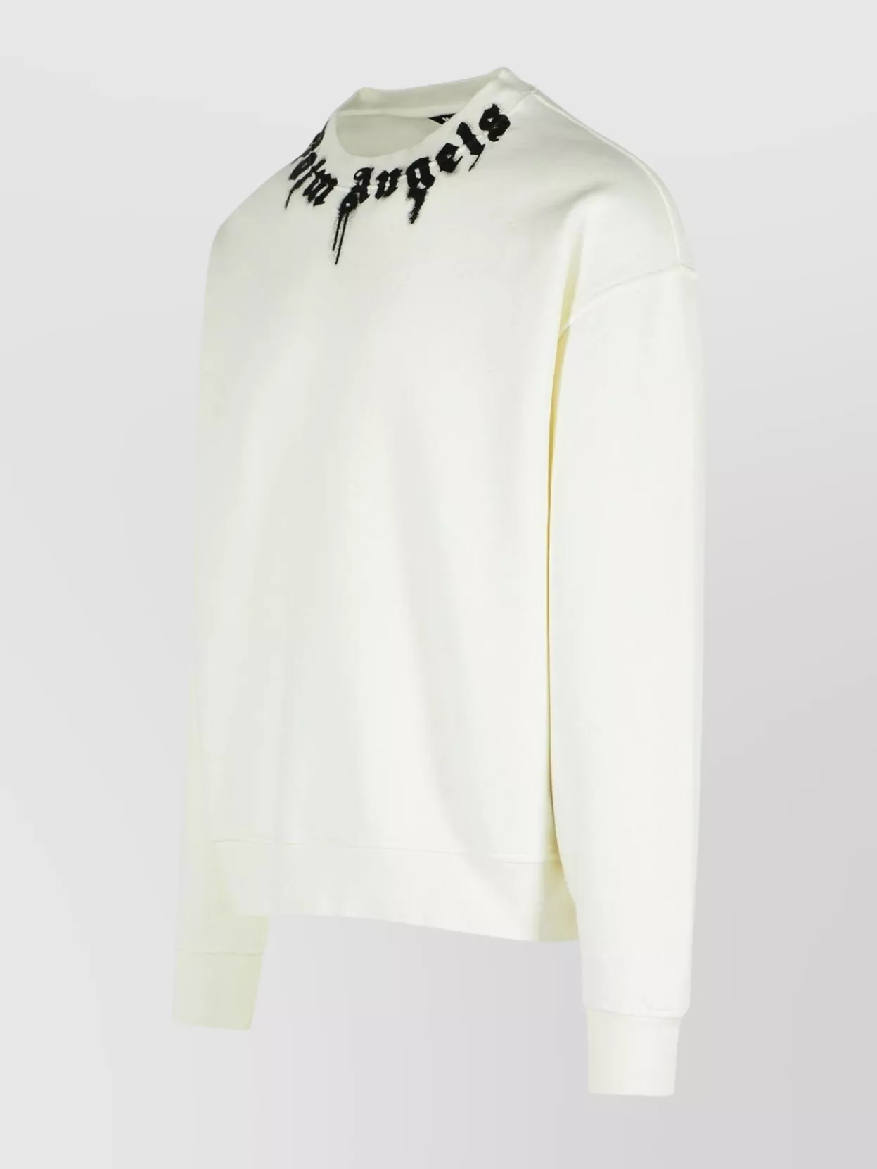 Palm Angels Cotton Crew Neck Sweatshirt