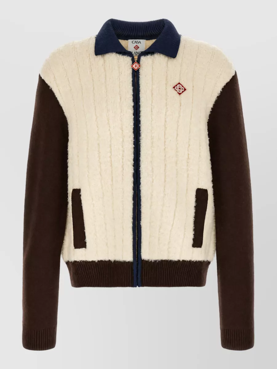 Casablanca Wool zip jacket