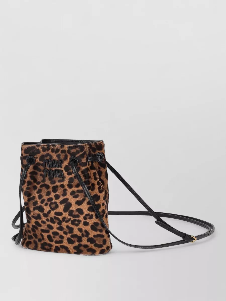 Miu Miu Matelassé Calf Hair Mini Bag