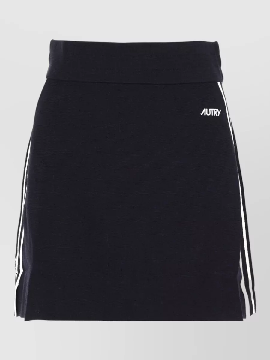 Autry logo miniskirt