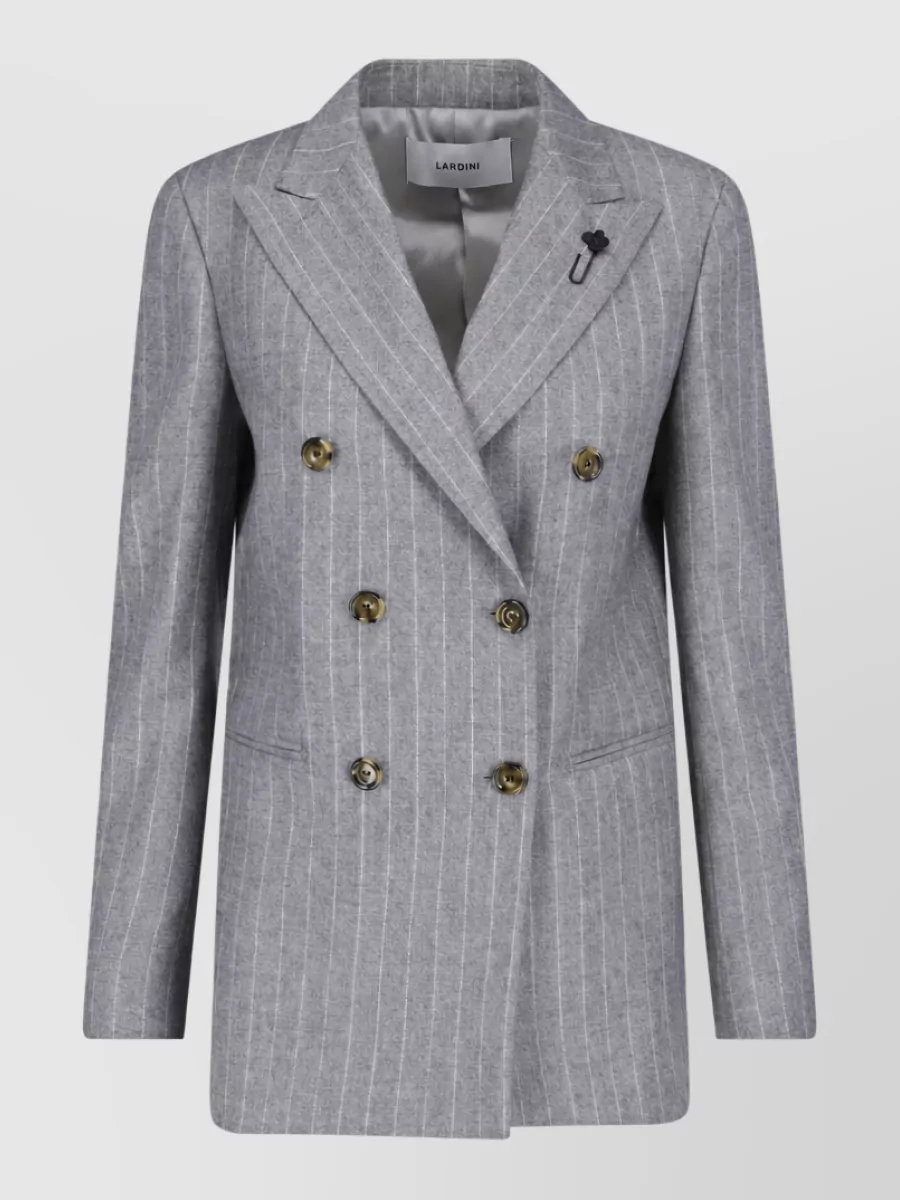Lardini wool blend suit jacket