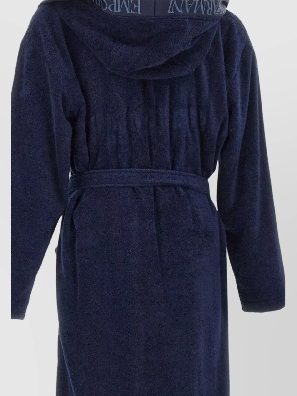 Emporio Armani Hooded Jacquard Underwear Featuring Pockets