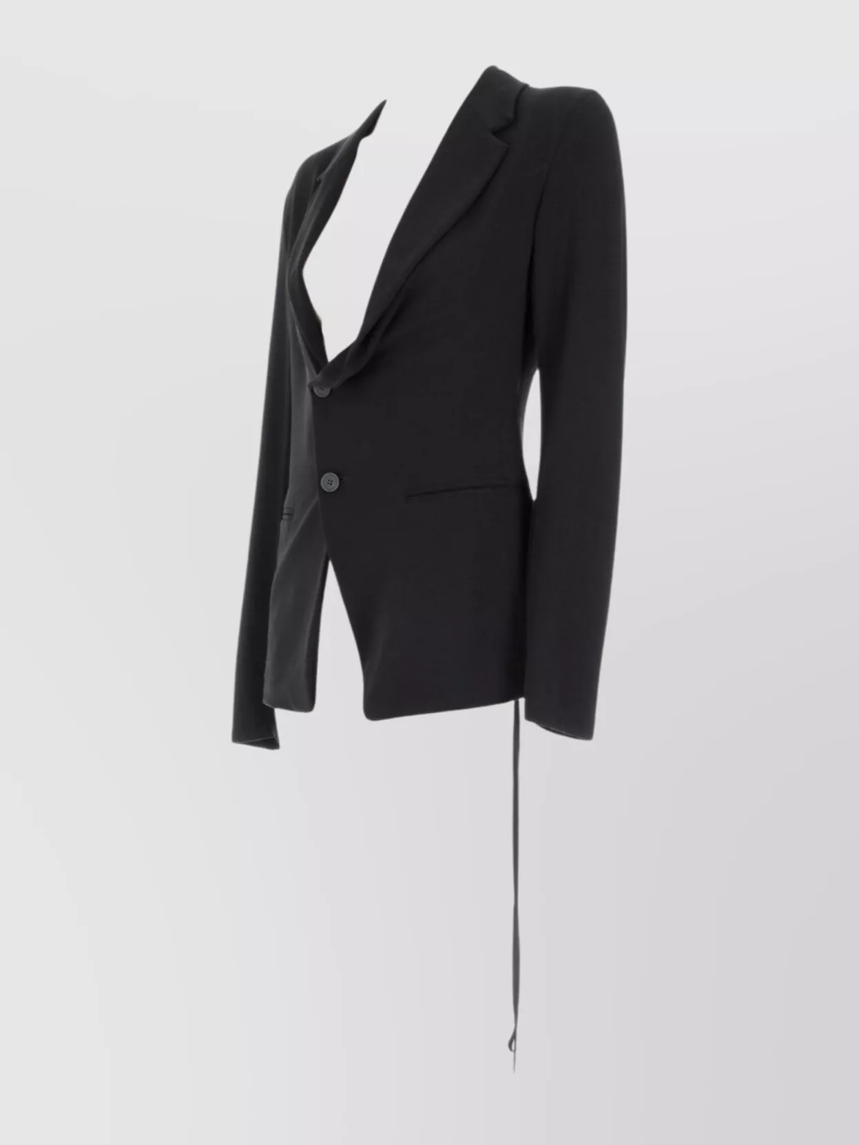 Ann Demeulemeester Nova Light Asymmetric Blazer Jacket