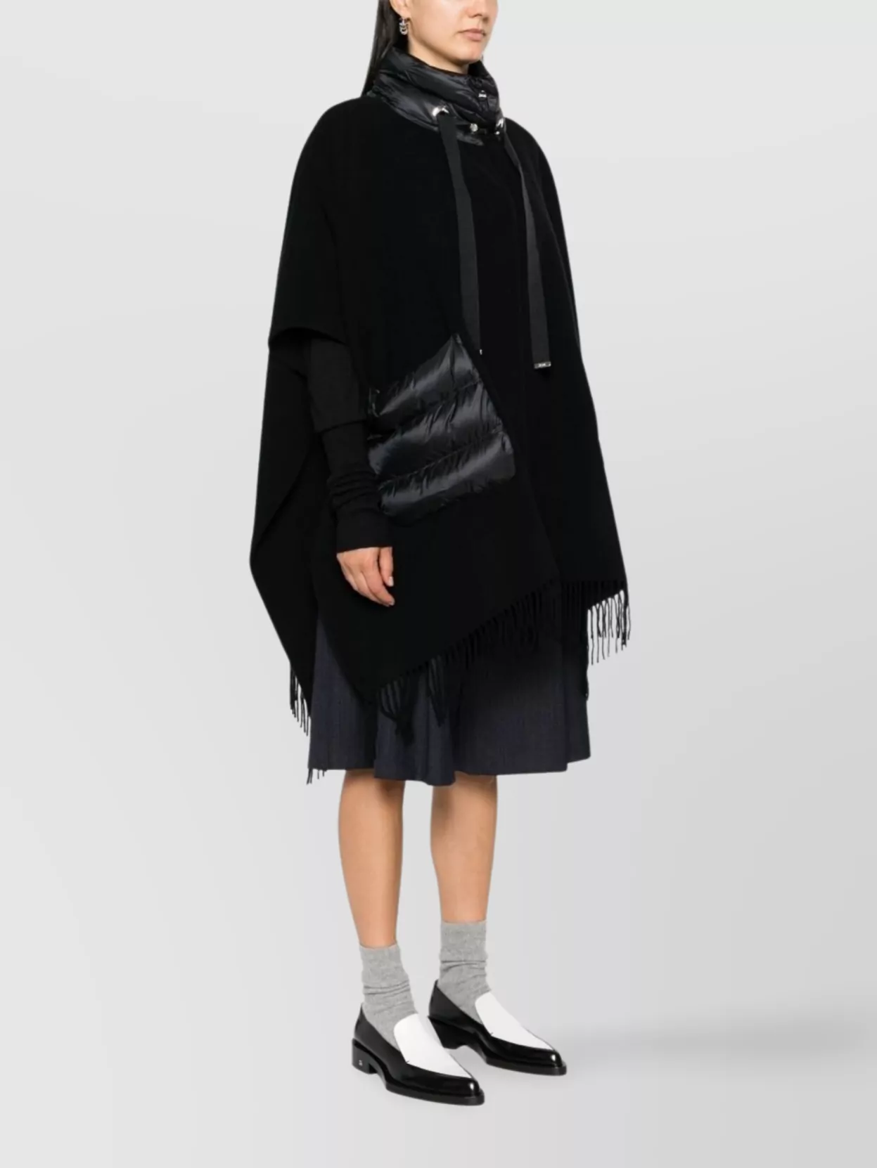 Herno Wool And Nylon Cape