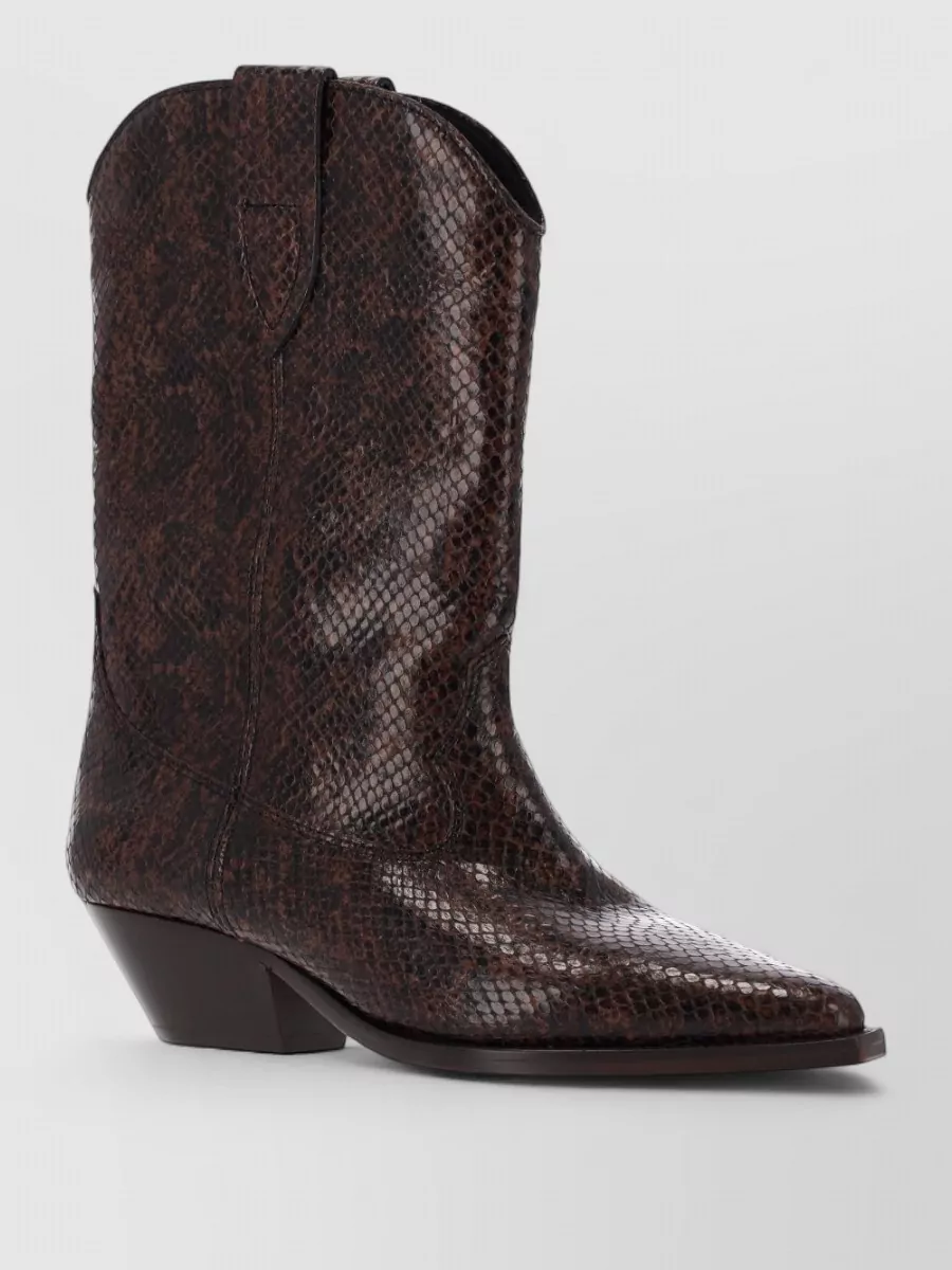 Isabel Marant Leather Ankle Boots