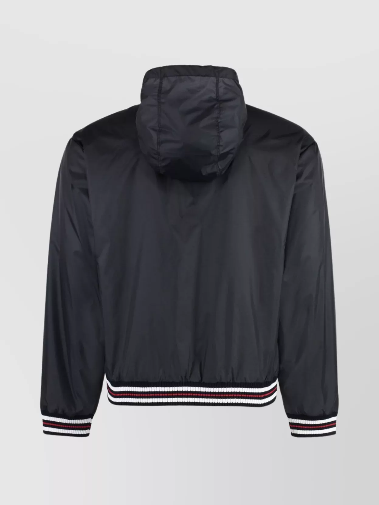 Thom Browne Lightweight Bomber Jacket Adjustable Hood