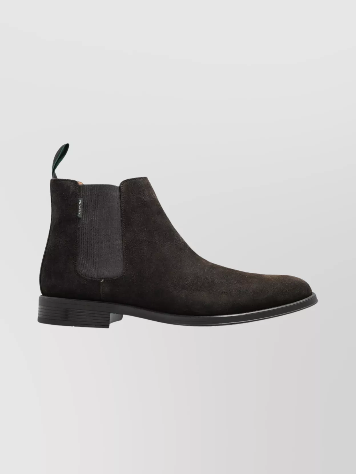 Paul Smith Suede Ankle Boots With Elastic Side Panels