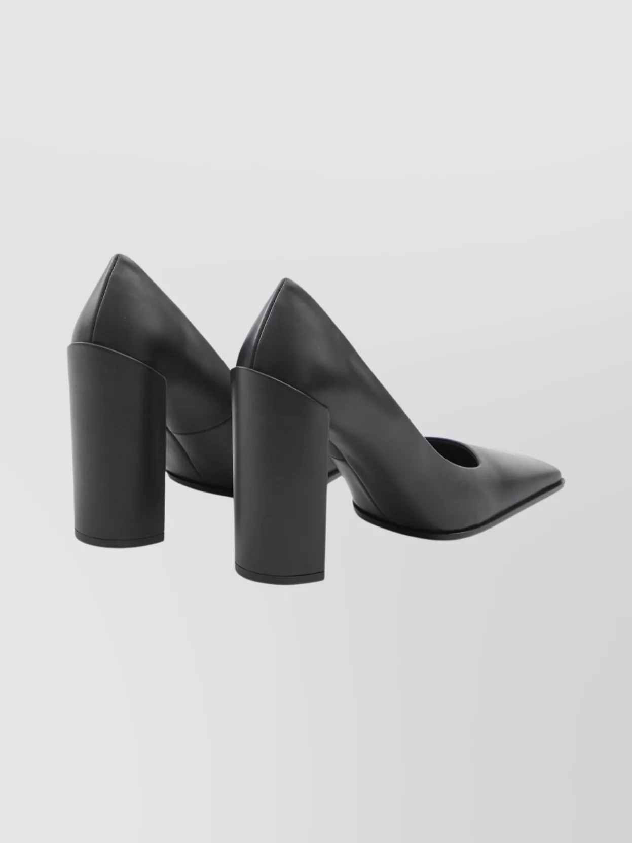 Alaïa Block Heel Square Toe Pumps In Black