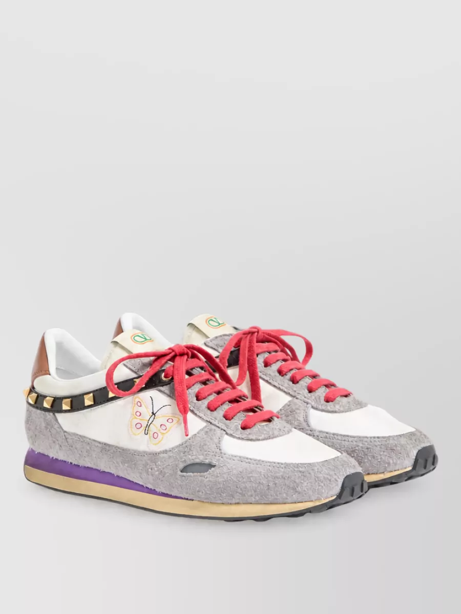 Valentino leather low-top sneakers