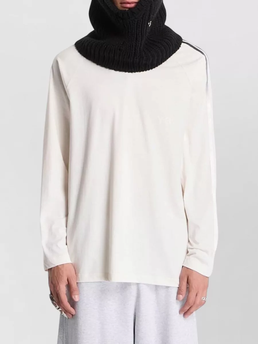 Y-3 oversized cotton logo print t shirt