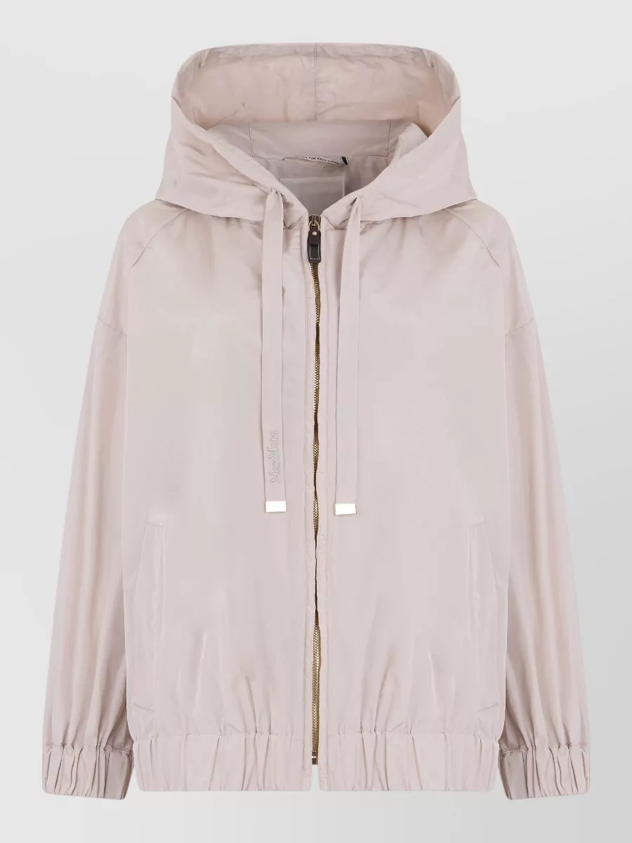 S Max Mara Hooded Taffeta Jacket